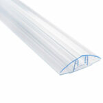 Perfil H Clip Para Policarbonato 5.80 Mts