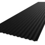 Chapa Ondulada Asfáltica Negra 0.93 X 2m