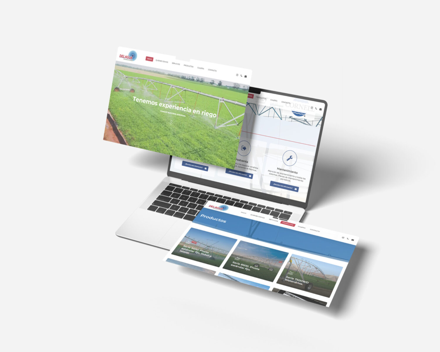 Diseño de sitio WEB Del Agua