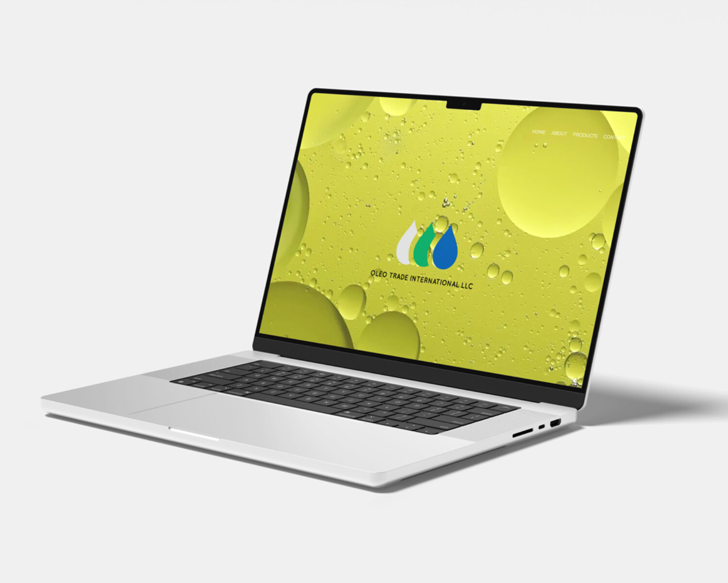 Diseño de sitio WEB Oleo Trade Int.