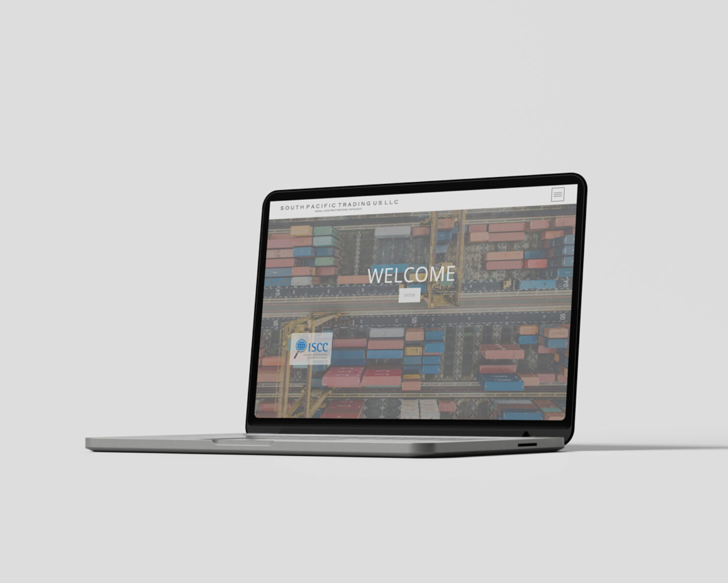 South Pacific Trading diseño de sitio WEB